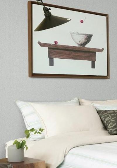  Giấy dán tường Hàn Quốc phòng ngủ đơn sắc vân sần 82967-1