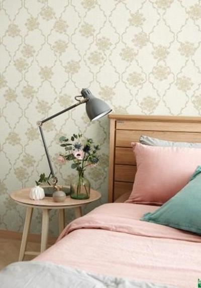 Giấy dán tường điểm nhấn cổ điển phòng ngủ đẹp NB85239-1