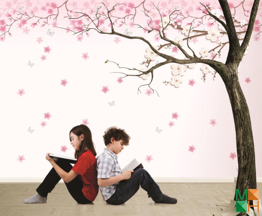 Giấy dán tường hình cây Giấy dán tường hình cây